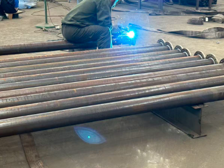 大庆20#无缝注浆管加工108*6钢花管棚管